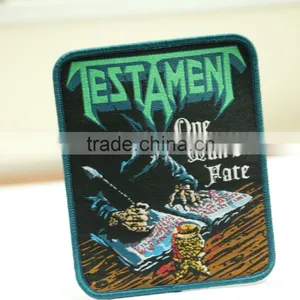 Custom Colorful Sew-on Woven Patches for Jackets/sweater/sportswear thumbnail-1