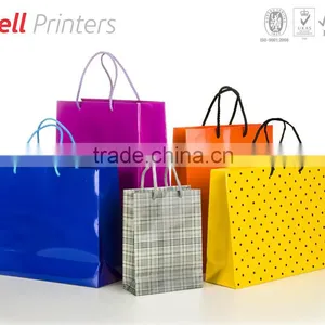 Decorative Hi-End Paper Bag 4 Color Customised Sizes thumbnail-1