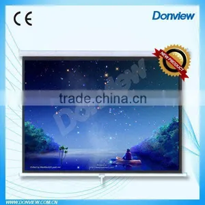 Manual Self-lock Projector Screen thumbnail-1