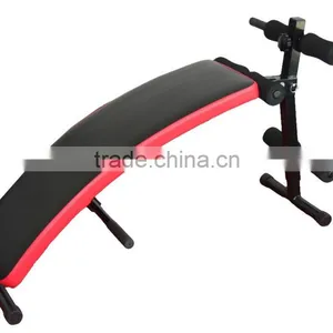 Home Fitness/Gym Equipment Curved Sit up Ab Bench Exercise Training thumbnail-2