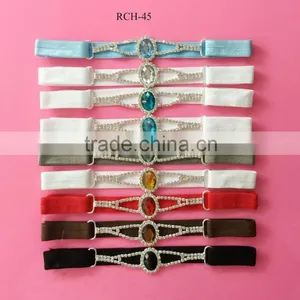 2015 Hot Selling Factory Price Pearl and Rhinestone Connector Decoration Headwear (RCH-45) thumbnail-2