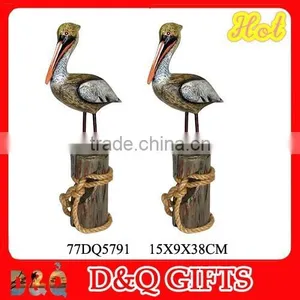 Souvenir Resin Seagull Figurine thumbnail-1