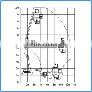 18M Hydraulic Articulating Aerial Platform, Professional Aerial Lift Platform, Cheap Hydraulic Aerial Platform thumbnail-3