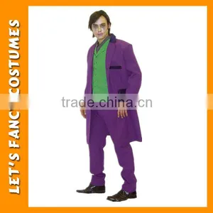 Purple Clown Suit Costume Halloween Costume PGMC0998 thumbnail-1