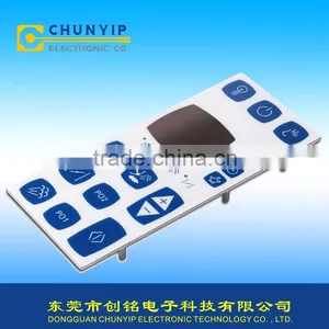 Membrane Switch Keypad Combined With Metal Backer thumbnail-1