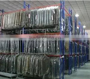 The Warehouse Steel Clothes Racking Used in the Production and Warehouse Areas thumbnail-2