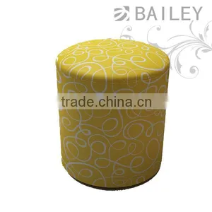 Round Storage Pouf Ottoman,Chair,Pouffe thumbnail-1