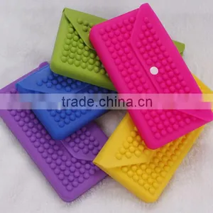 Silicone Coin Purse Coin or Key Bags Promotional Gift Bags Custom-made Bags thumbnail-1