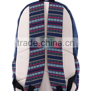 Hot Sale Unique Design Cotton Canvas Backpack Bag thumbnail-3