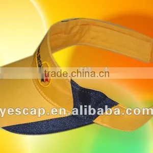 Wholesales 100% Cotton Twill Sun Visor Hat thumbnail-1