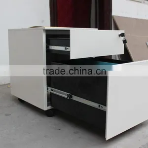 2 Drawer Different Size Small Mobile Cabinet thumbnail-3