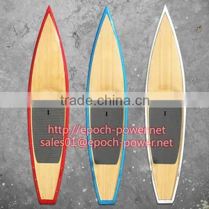 Nice Design Shape 12'6'' Bamboo Construction Racing Board thumbnail-1