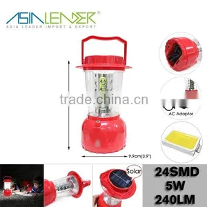 Professional Lighting Products Solar Camping Light, 24 LED Solar Camping Light, Rechargeable Solar Camping Light thumbnail-1
