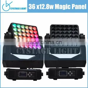 36X12W RGBW 4 IN 1 LED Wash Moving Head Matrix Light thumbnail-1