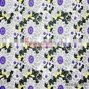 Organdy Product Type High Quality 3D Embroidery Lace Fabric thumbnail-1