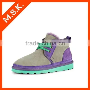 Fashion Splicing EVA Sole Winter Women Shoes Boots thumbnail-3