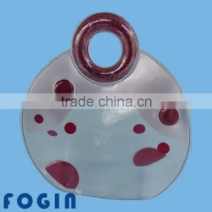 Clear Vinyl Pvc Bags With Handles thumbnail-1