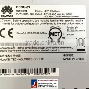 Huawei DCDU-03B 02316825 DC Power Distribution Unit 1U 19inch Cabinet 9 Channel for Huawei BBU RRU thumbnail-3