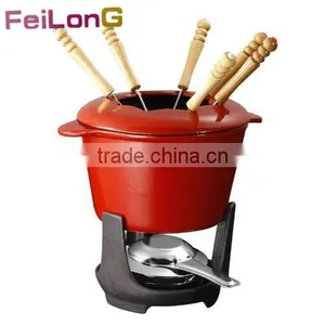 Porcelain Fondue Set Wholesale thumbnail-1