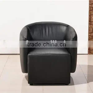 Modern Sofas Italian Recliner Leisure Chair Leather Model thumbnail-3