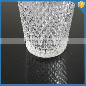 LXHY-T065 Double Old Fashioned Drinkware Diamond Crystal Wine Glass Juice Tumbler Glass thumbnail-5