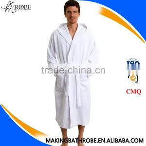 Cheap Soft Cotton Hotel Bathrobe Made in China thumbnail-5