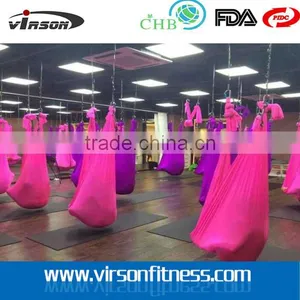 VYH666 Ningbo Virson High-Quanlity Soft 350*100cm Yoga Swing/yoga Hummock thumbnail-4
