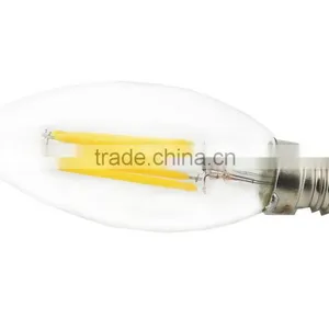 Vintage Filament Bulbs 8W 6W 4W 2W 110V 220V Edison Style Light Bulbs E12 E17 E14 E27 Clear LED Filament Bulbs E14 thumbnail-3
