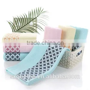 100% Rhombus Cotton Towels thumbnail-4