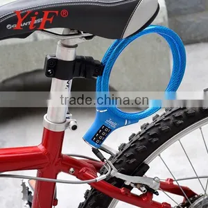 YiFeng 4 Dials Cable Bicycle Lock YF20815 With 10000 Combinations thumbnail-6