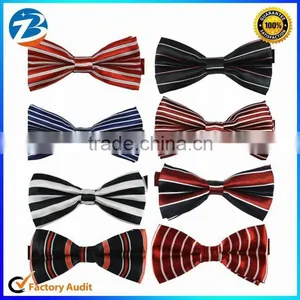 Fashion Striped Designs Unisex Adjustable Bowties thumbnail-1