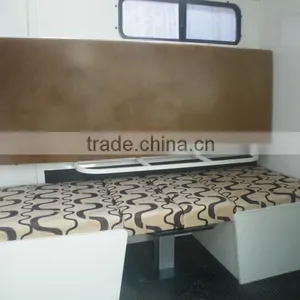 [2016 Hot]2 Horse Slant Horse Float With Bunk Beds thumbnail-5