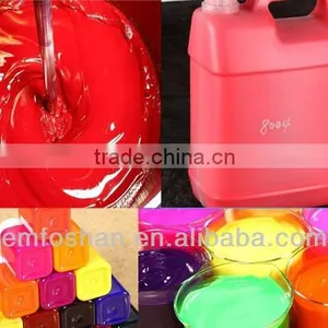 Manufacture Factory High Tinting Power Resin Fluorescent Peachblow Pigment for Fabric Printing 8008 thumbnail-1