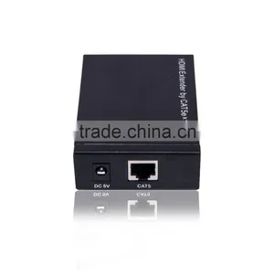 Hdmi Over Lan Extender Support 1080P 3D RJ45 HDMI Extender 60m 120m by UTP CAT5E/6 thumbnail-2
