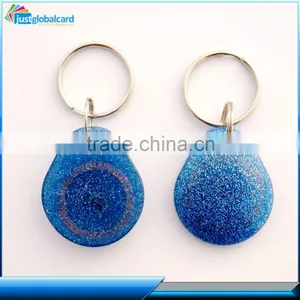 ISO Standard ABS Material Writable Smart Rfid Keyfob thumbnail-1
