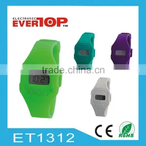 CHEAP GOOD PROMOTION GIFT LED WATCH ET1312D thumbnail-1