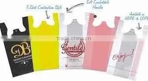 HDPE LDPE T-shirt Bag, Shopping Bags thumbnail-3