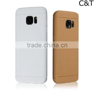 C&T Flexible Slim Silicone TPU Skin Gel Soft Protector Cover Case for Samsung Galaxy S7 thumbnail-1
