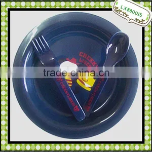 PlasticTray With Fork and Knives , Kid Fork and Kinves Plastic Tray Set thumbnail-1