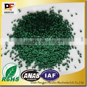HOT SALE, Green MASTERBATCH,masterbatch Manufacturer, High Covering, Disperse Evenly, Strong Tinting Strength thumbnail-1