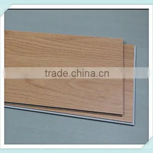 Cheapest Eco-friendly Moisture Proof & Anti-cigarette Vinyl Laminate Wood-plastic Flooring thumbnail-1