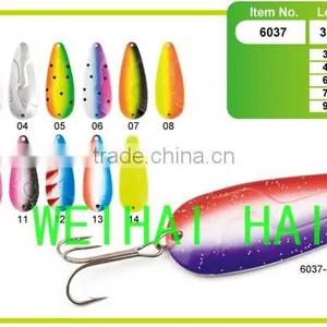 Classic Fishing Metal Spoon Lure With Hook Spoon Bait thumbnail-1