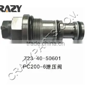Excavator PC200-6 Relief Valve 723-40-50601 thumbnail-1