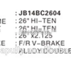 2014 Hot Sell BC2603 PULLY 26 Inch Single Speed CHEAP Beach Cruiser Bike thumbnail-4