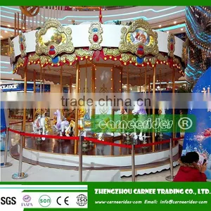 Fairground Hot Sale Electrical Equipment Merry go Round Rides for Kids! thumbnail-3