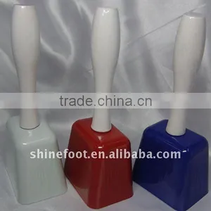 7.5inch Square Shape Metal Cow Bell A13-H03 for Sporting Events as Noise Maker (E065 ) thumbnail-1