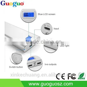 Hot Sale Fast Charging Two Outputs Smart Power Bank With Bule LCD Screen thumbnail-5