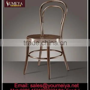 Antique Bamboo Metal Bistro Chair YL1090 thumbnail-3