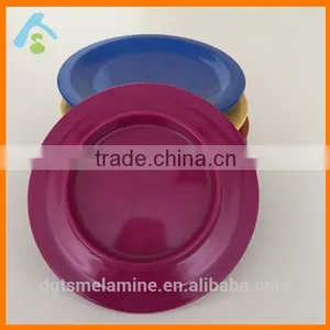 6 Inch Melamine Round Sushi Plate in Assorted Colors;reusable Melamine Sushi Plate thumbnail-6