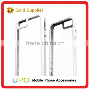 [UPO] New Arrival 2 in 1 Back Scratch-proof Plastic Mobile Phone Clear Case for IPhone 6 6plus thumbnail-4